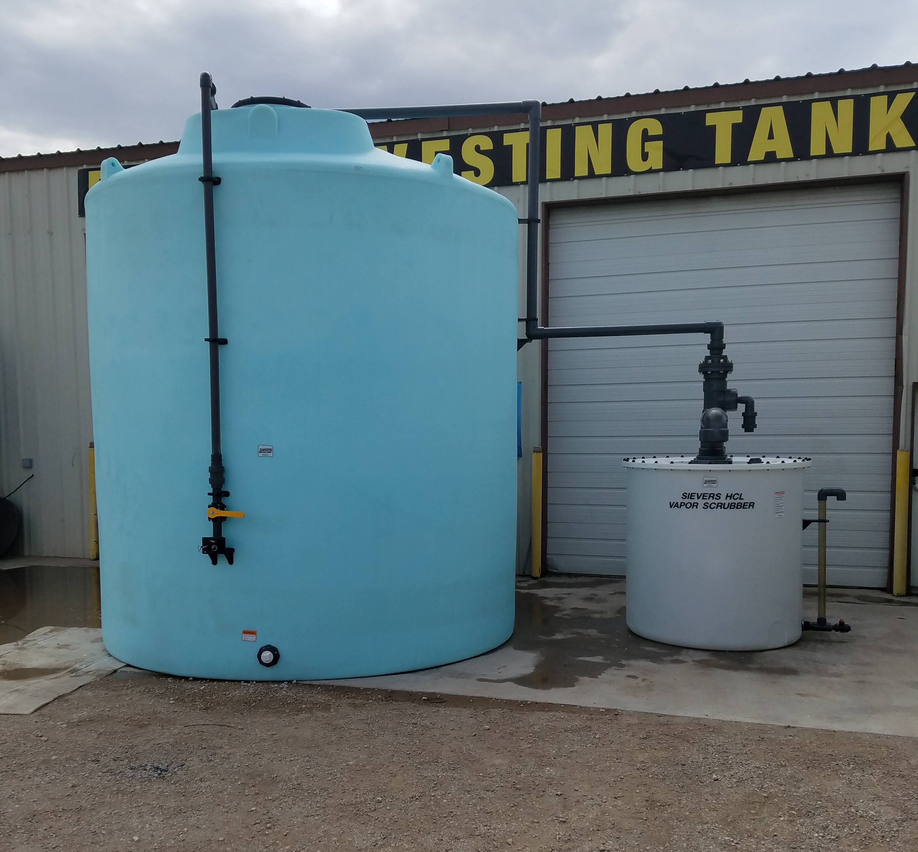 image of Hydrochloric acid tank package