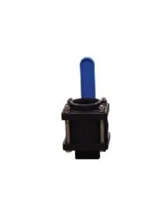 2" Compact Bolted Ball Valve - Blue Handle