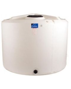 10,500 GALLON ACE ROTO-MOLD GUSSETED TOP VERTICAL TANK - 1.5 SG (142" D x 179" H)