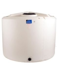 1650 GALLON ACE ROTO-MOLD GUSSETED TOP VERTICAL TANK (86" D x 74" H)